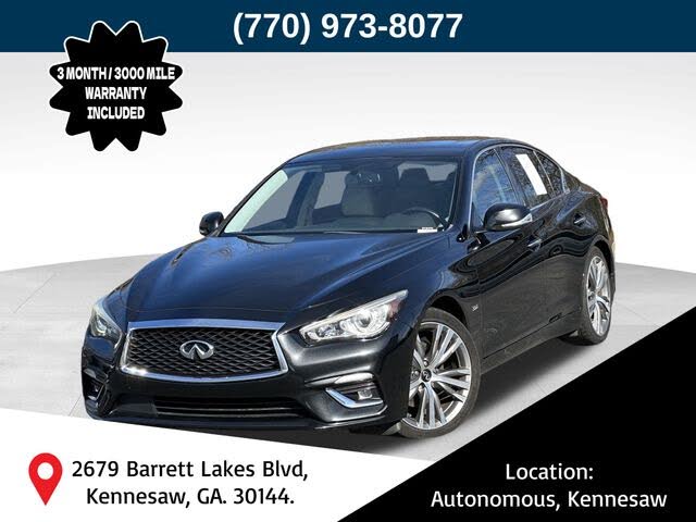 2019 INFINITI Q50 3.0t Luxe RWD