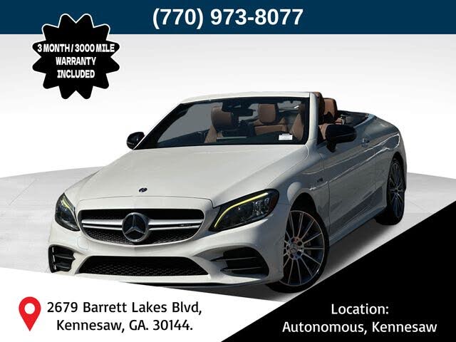 2019 Mercedes-Benz C-Class AMG C 43 Cabriolet 4MATIC
