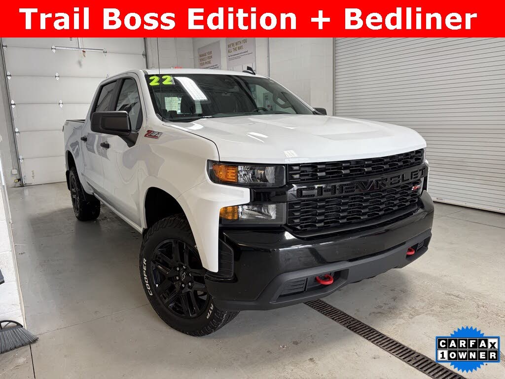 2022 Chevrolet Silverado 1500 Custom Trail Boss Crew Cab 4WD