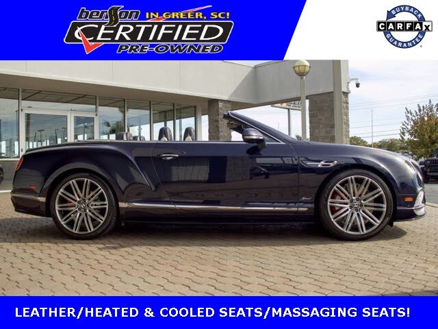 2016 Bentley Continental GTC Speed AWD