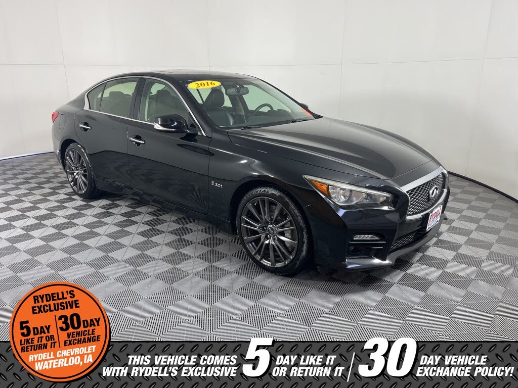 2016 INFINITI Q50 Red Sport 400 AWD