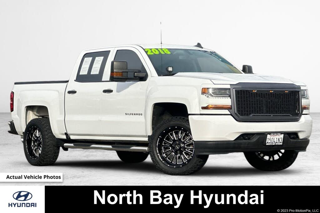 2018 Chevrolet Silverado 1500 Custom Crew Cab RWD