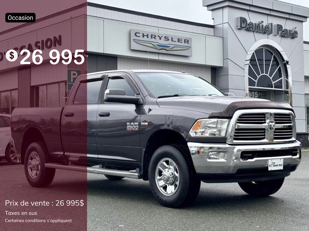 2016 RAM 2500 SLT Crew Cab 4WD