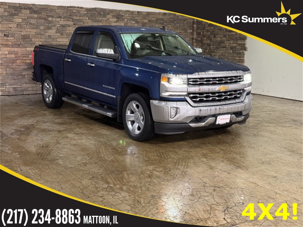 2018 Chevrolet Silverado 1500 LTZ Crew Cab 4WD