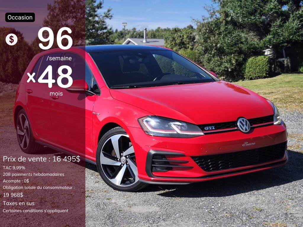 2018 Volkswagen Golf GTI 2.0T Autobahn 4-Door FWD