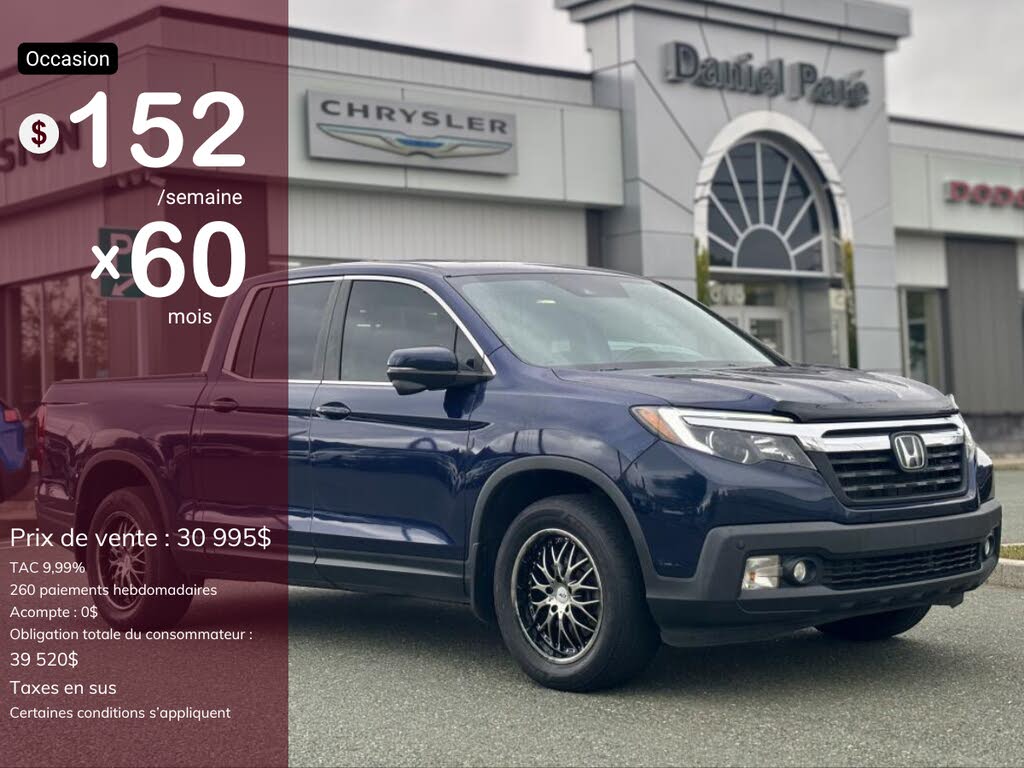 2019 Honda Ridgeline EX-L AWD