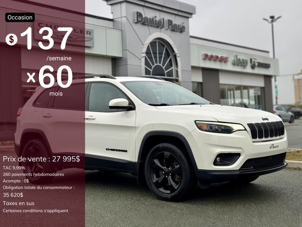 2019 Jeep Cherokee Altitude 4WD