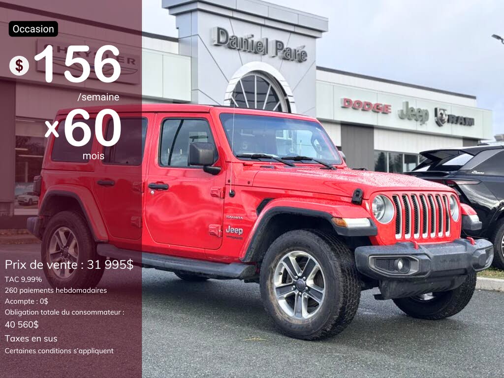 Jeep Wrangler Unlimited Sahara 4WD 2019