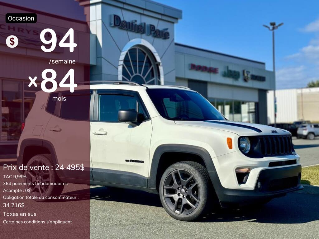 Jeep Renegade 80th Anniversary Edition 4WD 2021