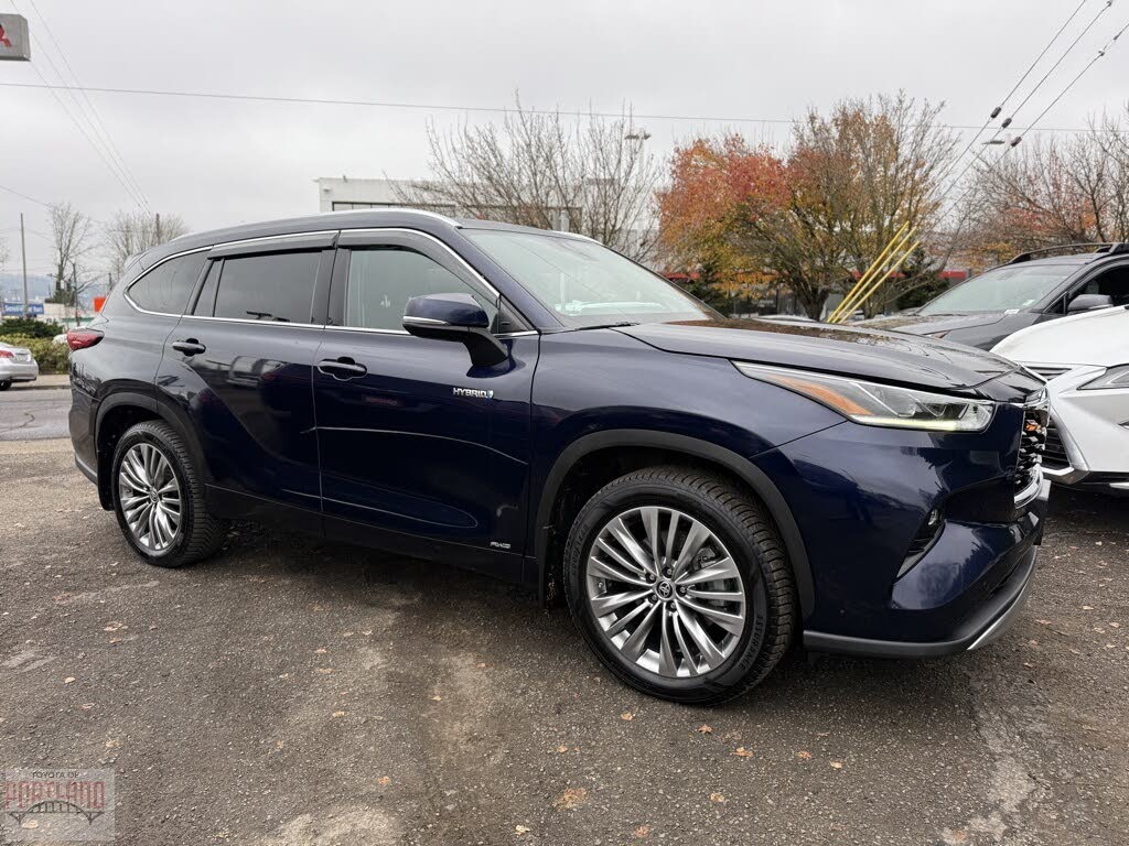 2021 Toyota Highlander Hybrid Platinum AWD