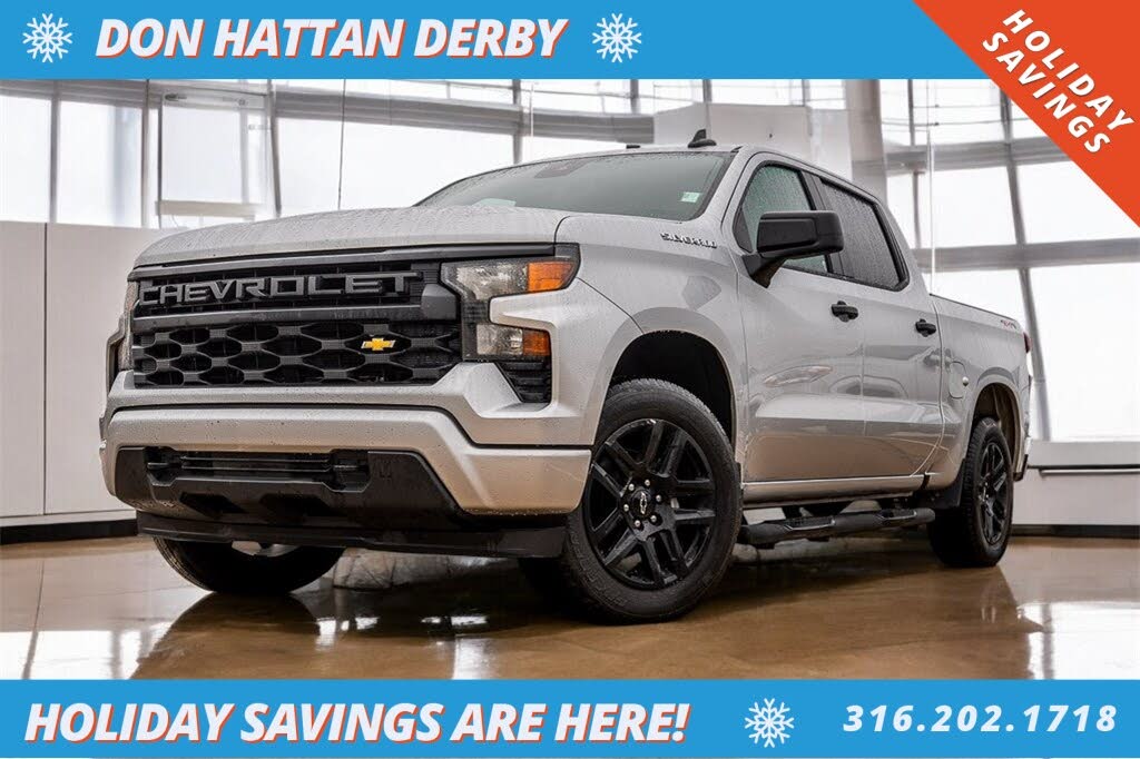 2022 Chevrolet Silverado 1500 Custom Crew Cab 4WD