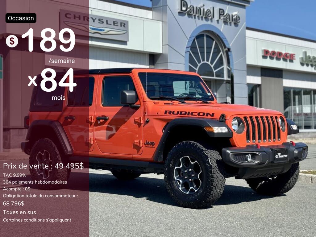 2023 Jeep Wrangler Rubicon 4-Door 4WD
