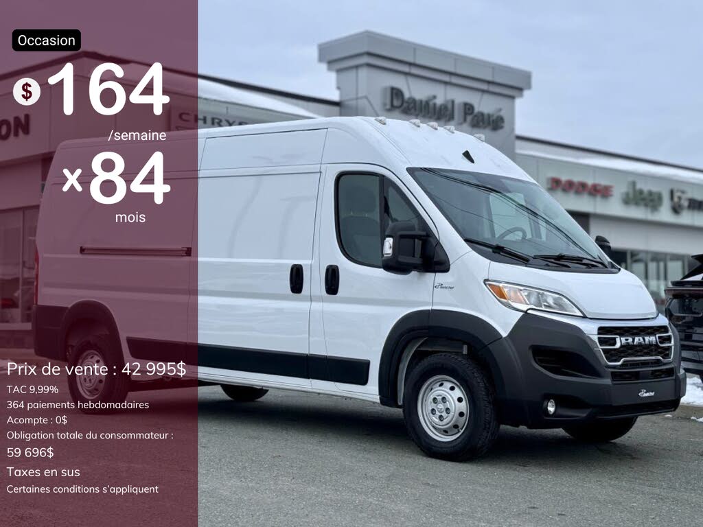 2023 RAM ProMaster 2500 159 High Roof Cargo Van FWD