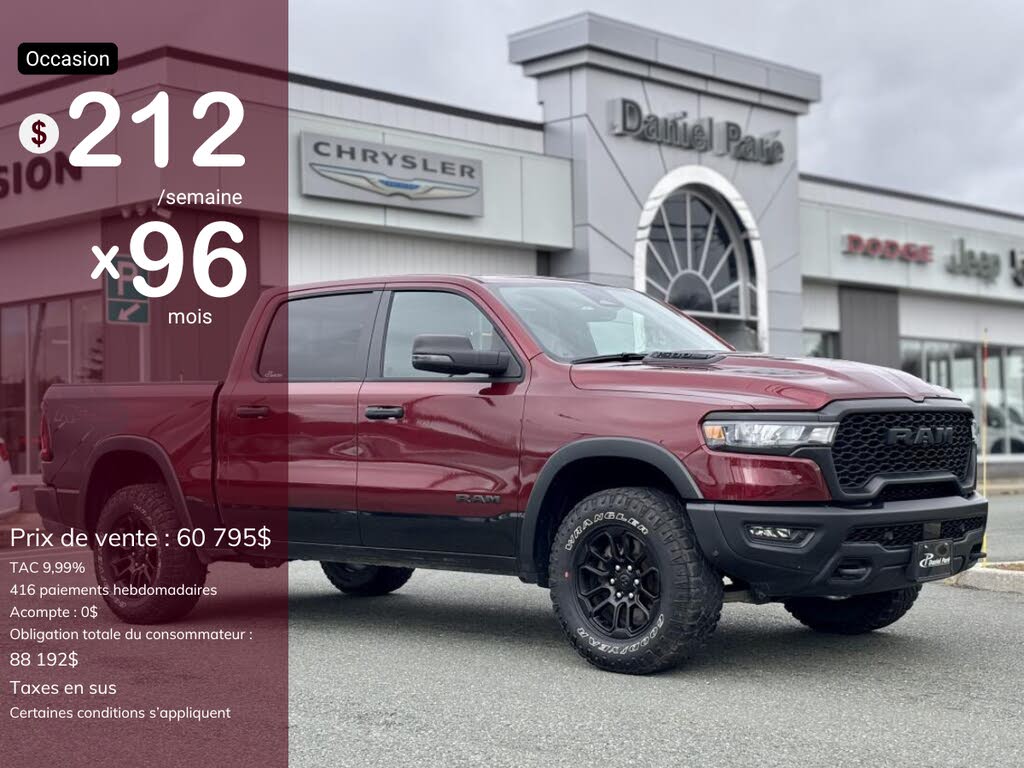 2025 RAM 1500 Rebel Crew Cab 4WD