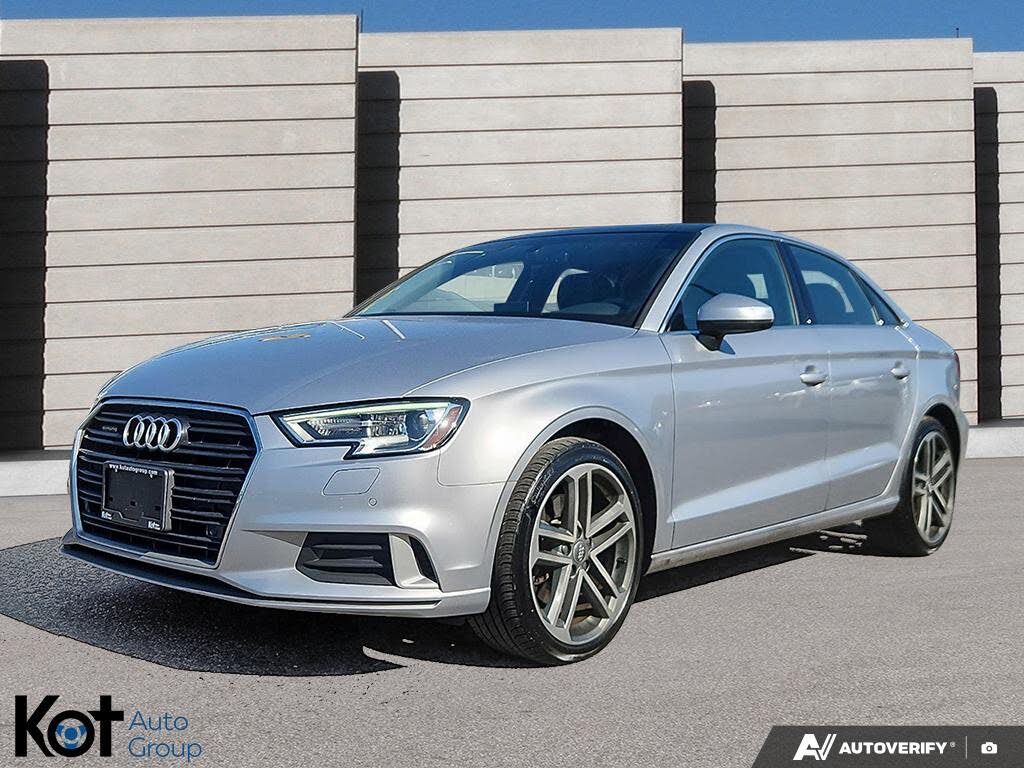 2018 Audi A3 2.0T quattro Progressiv Sedan AWD
