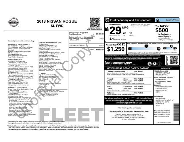 2018 Nissan Rogue SL FWD