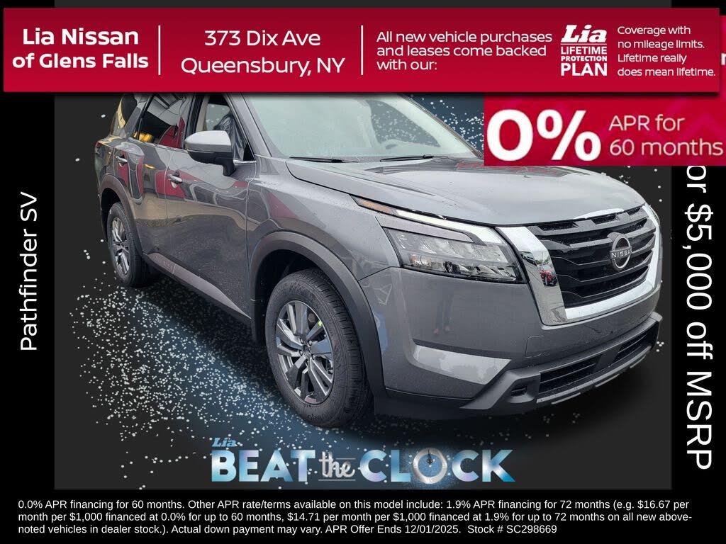 2025 Nissan Pathfinder SV 4WD