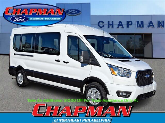 2022 Ford Transit Passenger 350 XLT Medium Roof LB RWD
