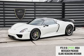 Porsche 918 Spyder Roadster with Weissach