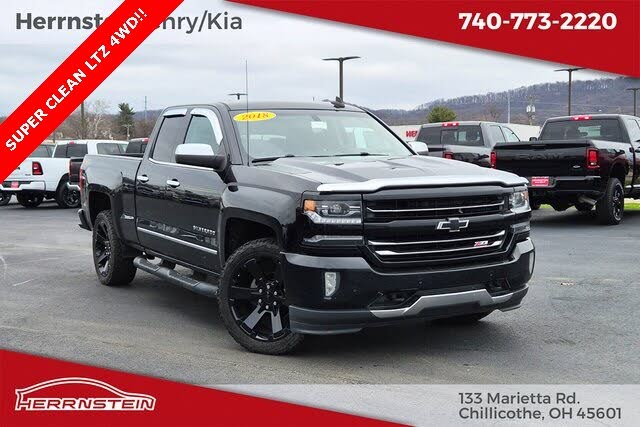 2018 Chevrolet Silverado 1500 LTZ Double Cab 4WD