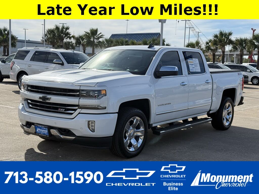 2018 Chevrolet Silverado 1500 LTZ Crew Cab 4WD