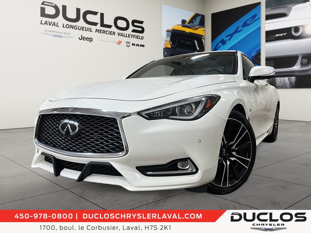 2020 INFINITI Q60 3.0t Luxe Coupe AWD