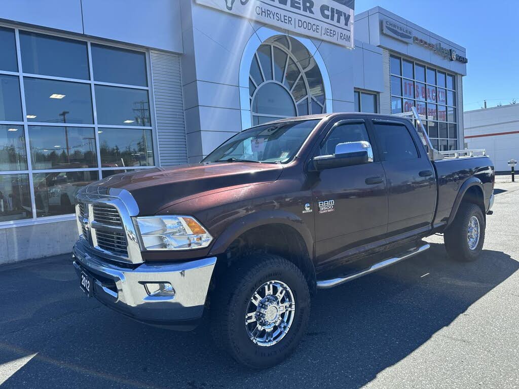 2012 RAM 3500 Laramie Longhorn Crew Cab 8 ft. Bed 4WD