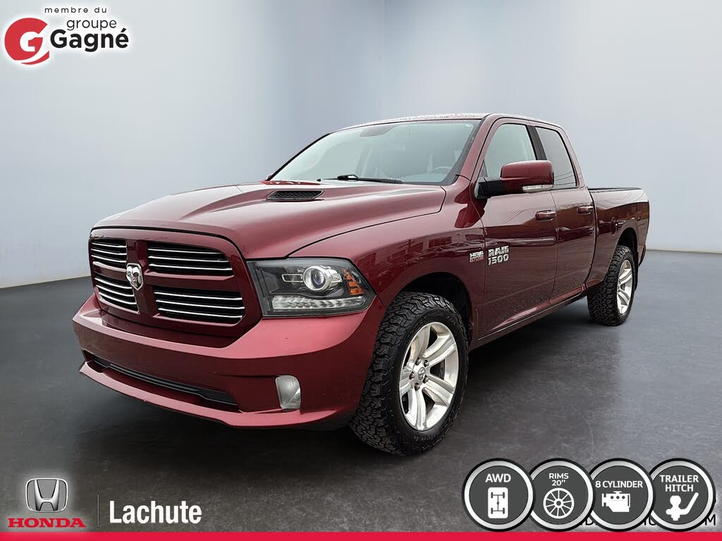 2016 RAM 1500 Sport Quad Cab 4WD