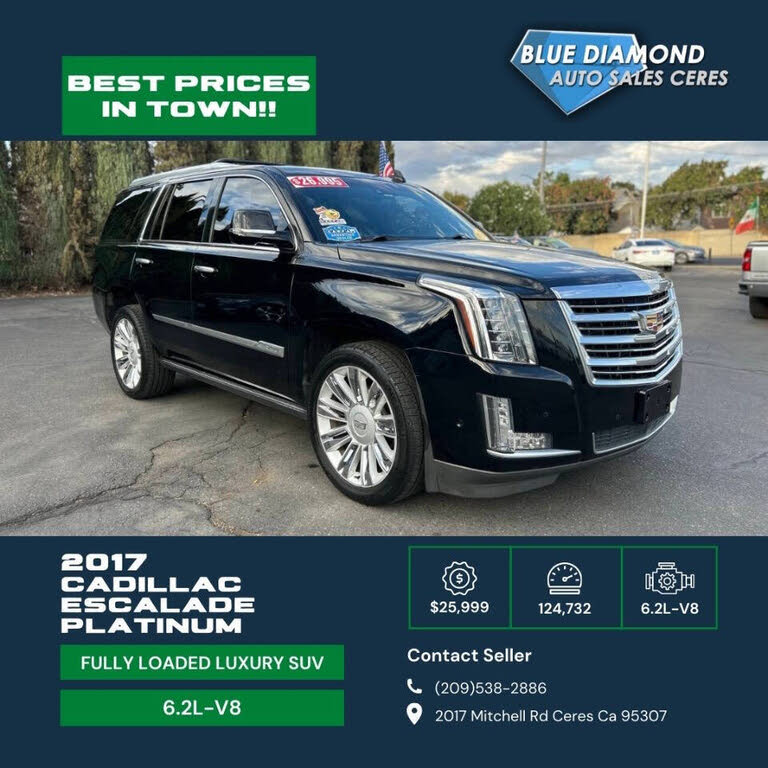 2017 Cadillac Escalade Platinum 4WD
