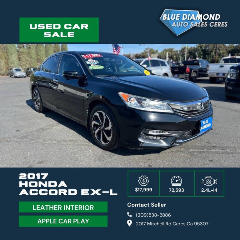2017 Honda Accord EX-L FWD