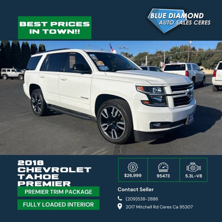 2018 Chevrolet Tahoe Premier RWD