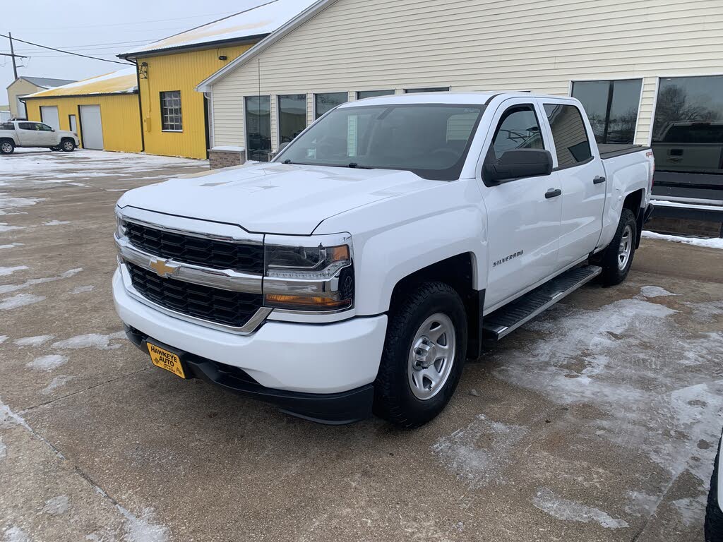 2018 Chevrolet Silverado 1500 Work Truck Crew Cab 4WD