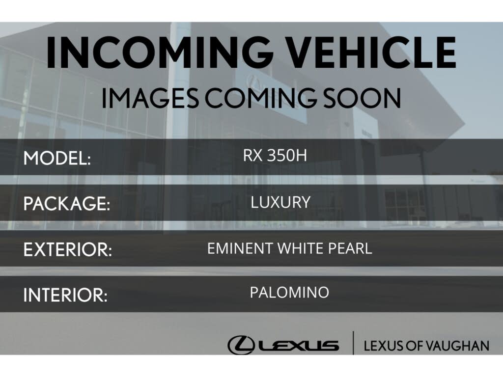 2025 Lexus RX Hybrid 350h AWD