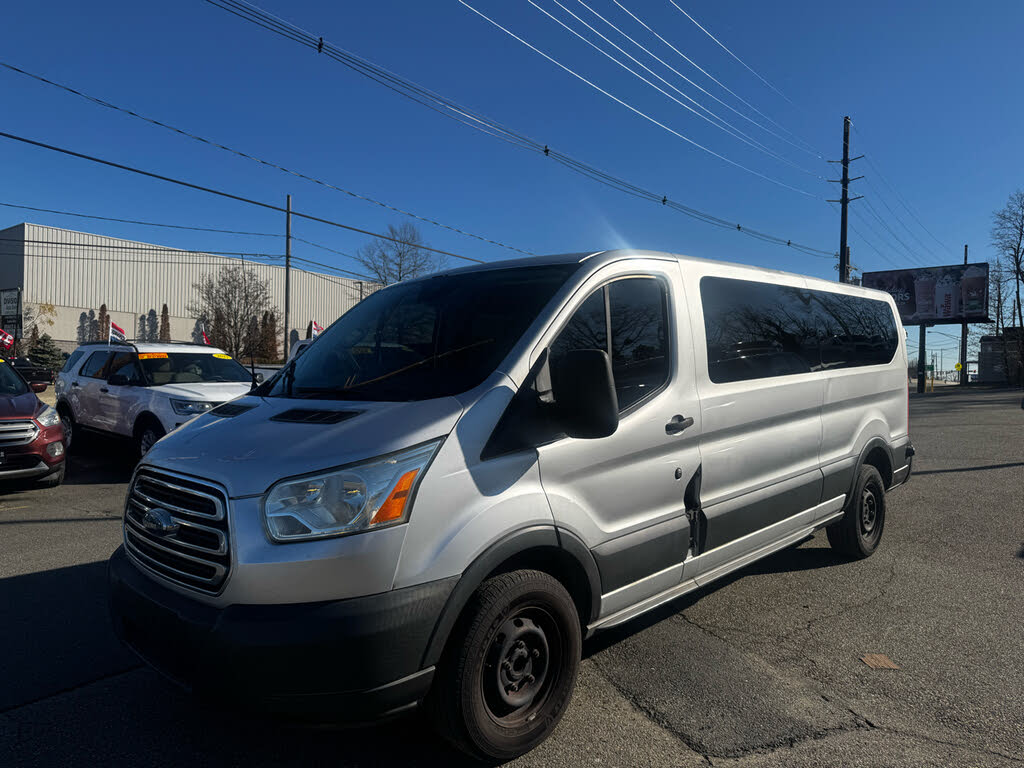2015 Ford Transit Passenger 350 XLT Low Roof LWB RWD with 60/40 Passenger-Side Doors