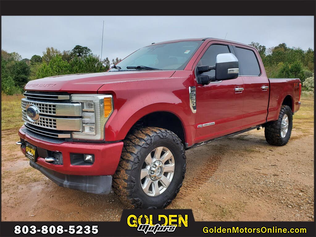 2018 Ford F-350 Super Duty Platinum Crew Cab 4WD
