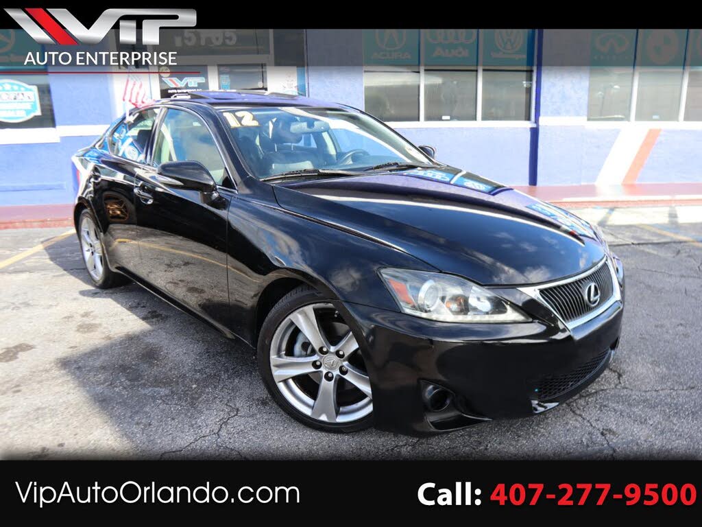 2012 Lexus IS 250 Sedan RWD