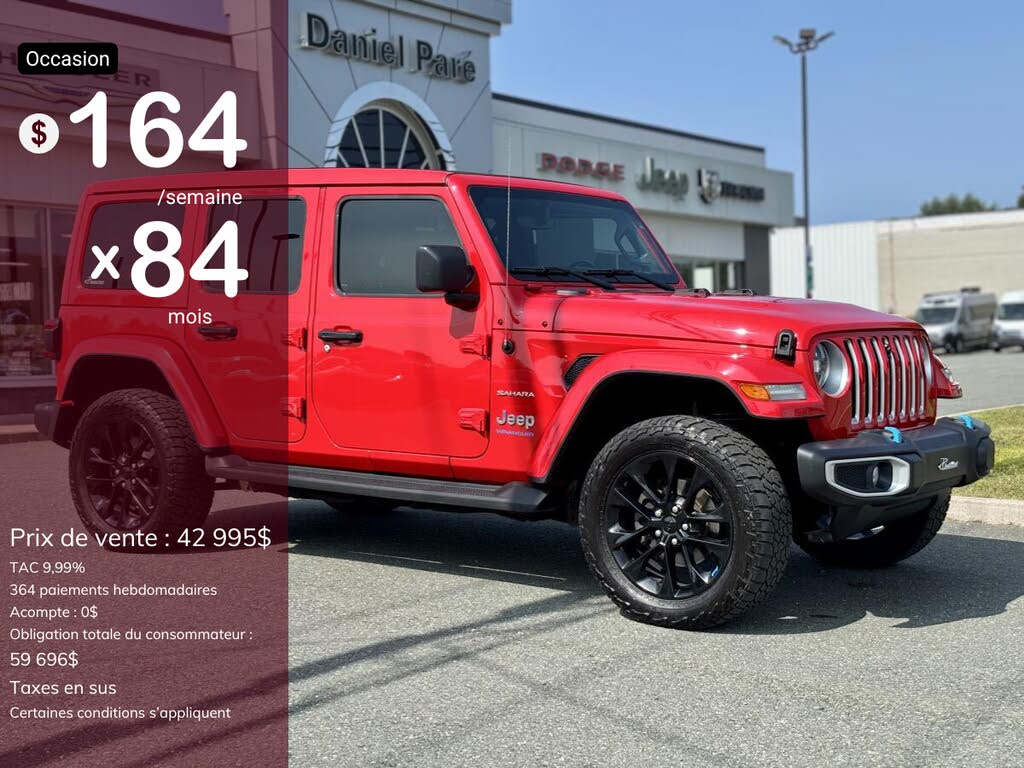 2023 Jeep Wrangler 4xe Sahara 4WD