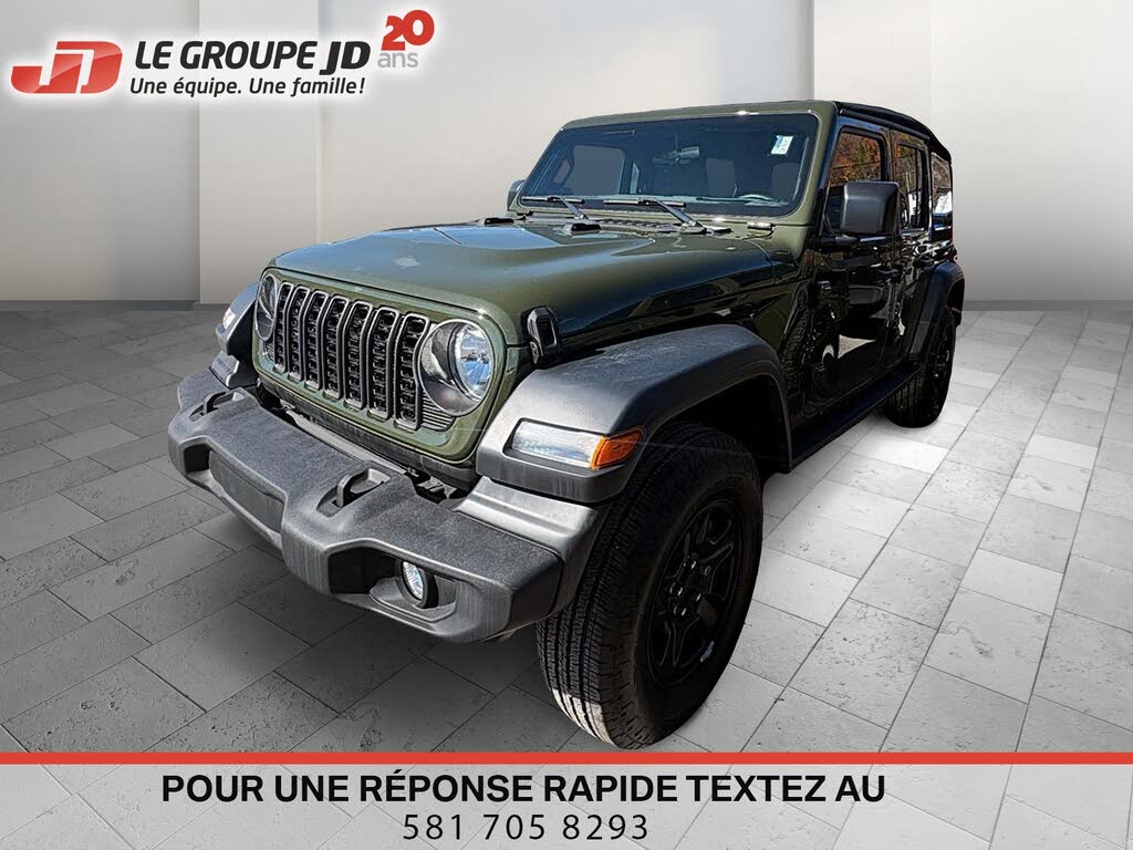 2024 Jeep Wrangler Sport S 4-Door 4WD