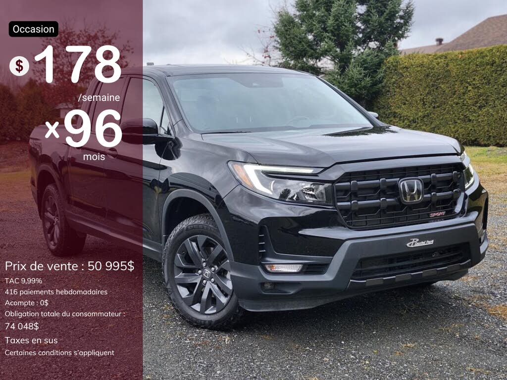 2025 Honda Ridgeline Sport AWD