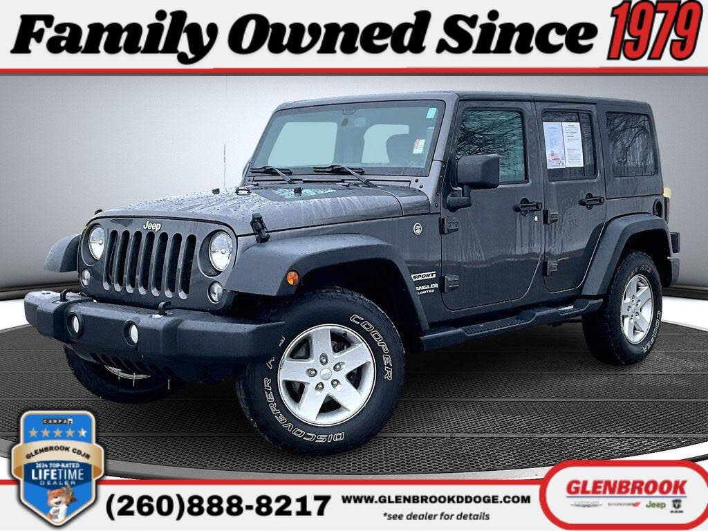 2016 Jeep Wrangler Unlimited Sport 4WD