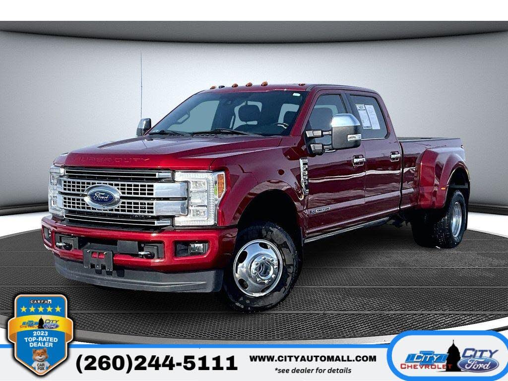 2018 Ford F-350 Super Duty Platinum Crew Cab LB DRW 4WD