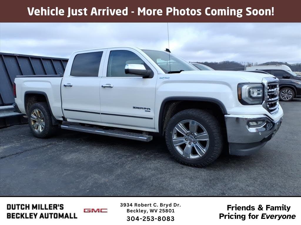 2018 GMC Sierra 1500 SLT Crew Cab 4WD