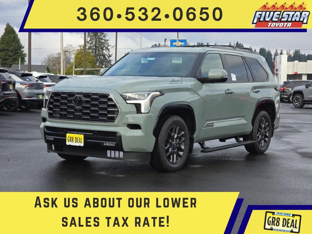 2026 Toyota Sequoia Platinum 4WD