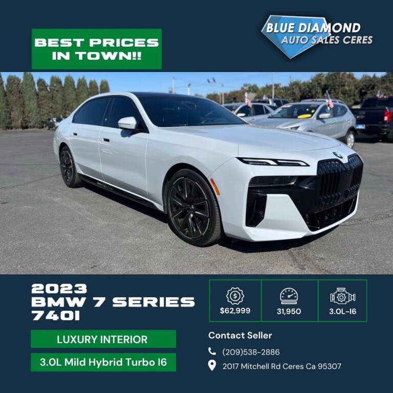 2023 BMW 7 Series 740i RWD