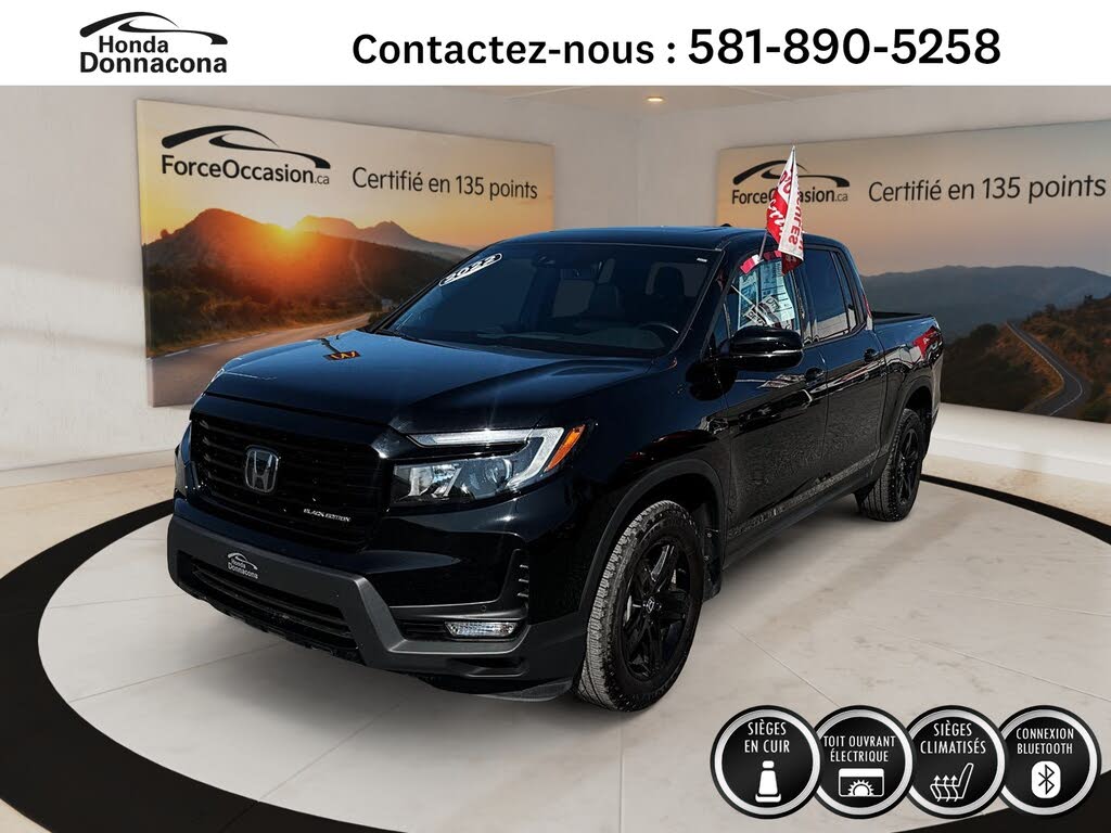 2022 Honda Ridgeline Black Edition