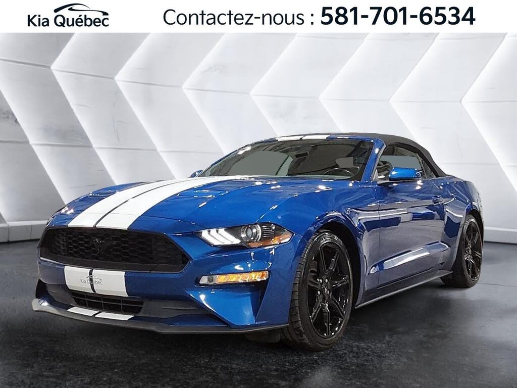 2018 Ford Mustang EcoBoost Convertible RWD