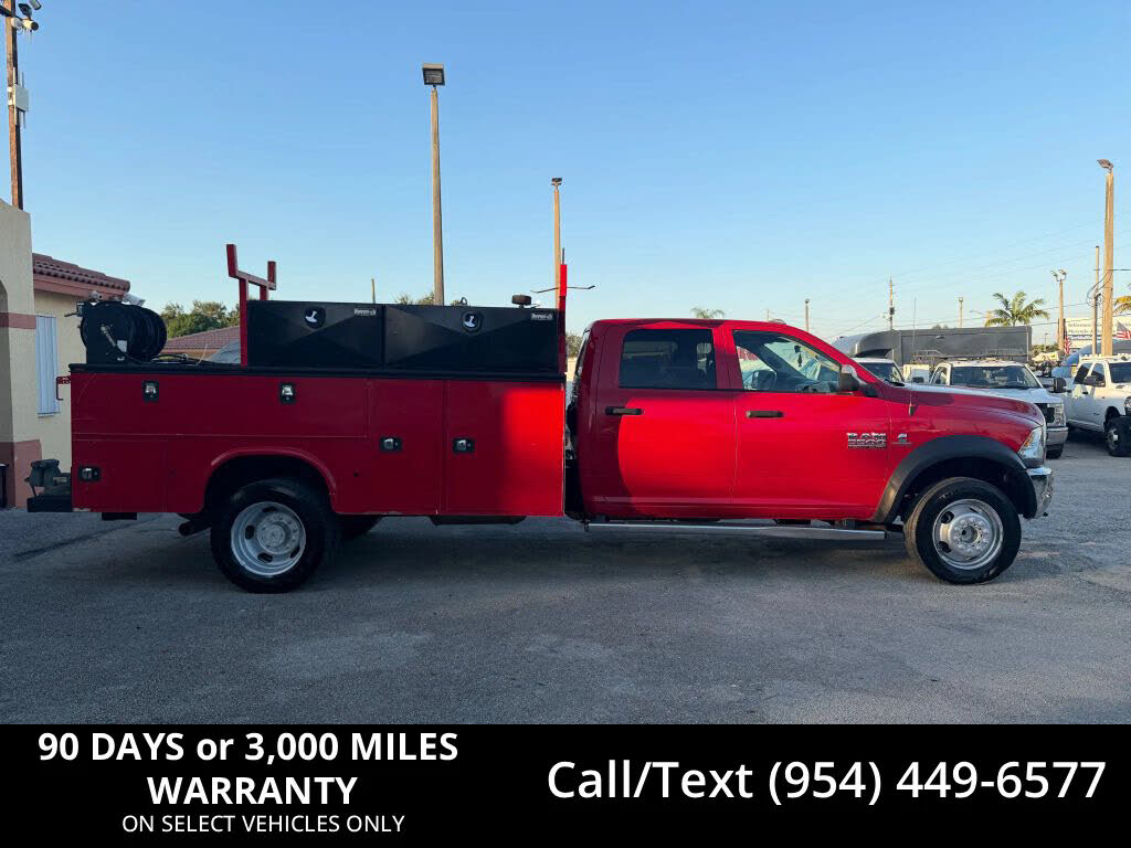 2018 RAM 5500 Chassis Tradesman Crew Cab DRW 4WD