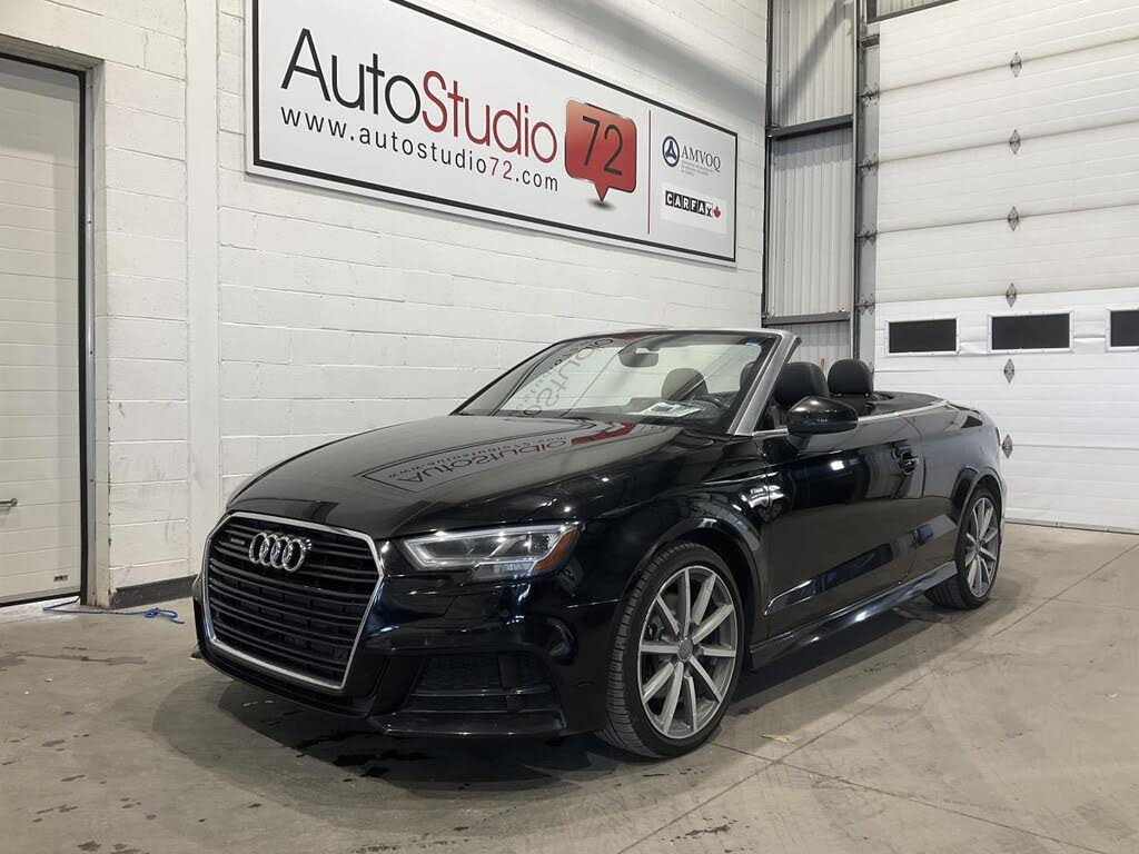 2018 Audi A3 2.0T quattro Technik Cabriolet AWD