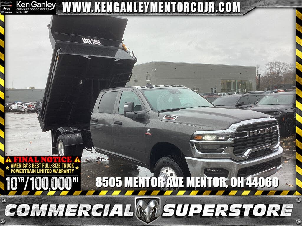 2025 RAM 3500 Chassis Tradesman Crew Cab LB DRW 4WD