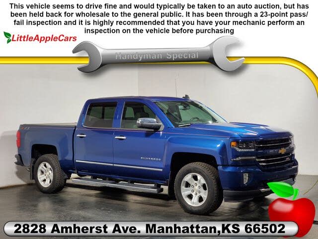 2018 Chevrolet Silverado 1500 LTZ Crew Cab 4WD